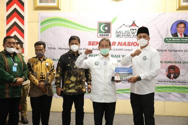 Wagub Sumut Musa Rajekshah Buka Muswil VI KAHMI Sumut